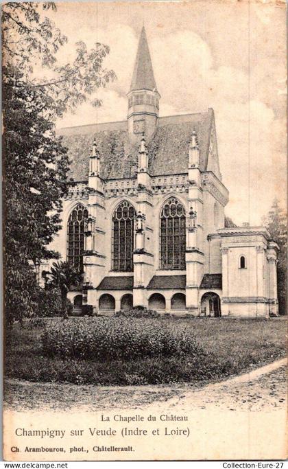 (21/04/26) 37-CPA CHAMPIGNY SUR VEUDE