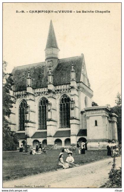 CHAMPIGNY SUR VEUDE(INDRE ET LOIRE)