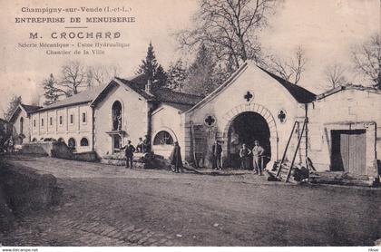 CHAMPIGNY SUR VEUDE(MENUISERIE CROCHARD)
