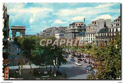 CPA Paris Avenue des Champs Elysees