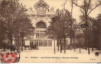 CPA Paris Les Folies Marigny Champs Elysees