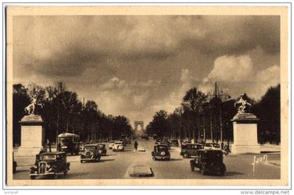 France - 1937 Paris- Champs Elysees  - PP0036