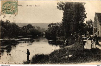 CPA Champs Moulin de Toussac (1478246)