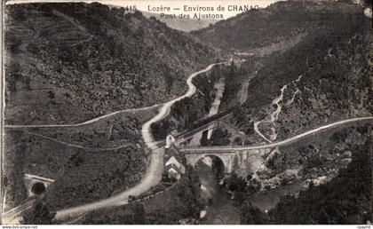 CPA Lozere Environs de Chanac Pont de Ajustons
