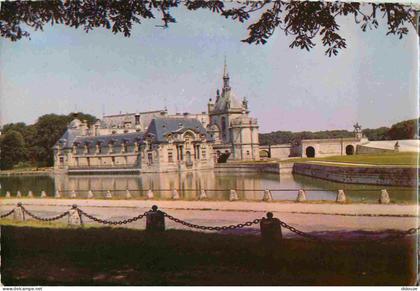 60 - Chantilly - Château de Chantilly - Carte dentelée - CPSM grand format - Voir Scans Recto-Verso