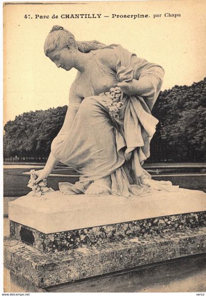 Carte postale ancienne de CHANTILLY
