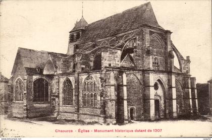 Chaource CPA Eglise date de 1307