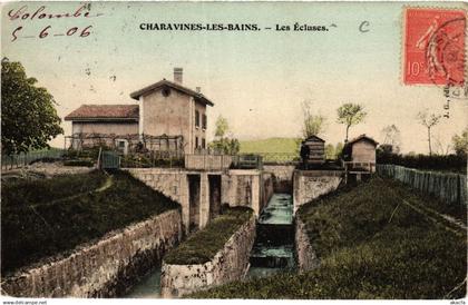 CPA CHARAVINES-les-BAINS - Les Ecluses (433131)