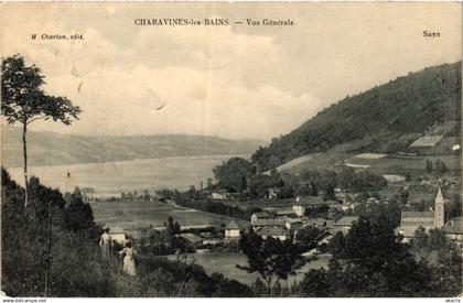 CPA CHARAVINES-les-BAINS - Vue générale (433118)