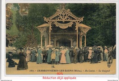 CHARBONNIERE LES BAINS - Au casino - Le Guignol - TOILLEE - très bon état