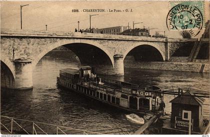 CPA CHARENTON - Le Pont (659617)