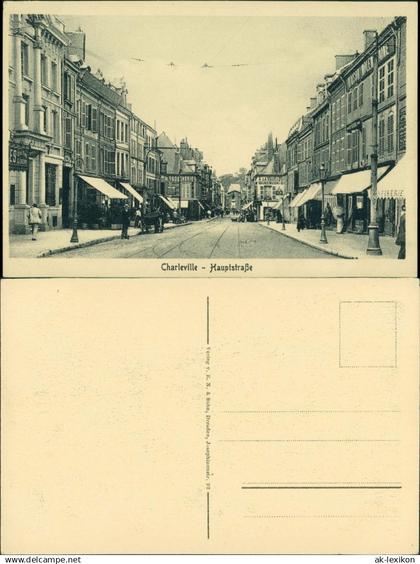 Charleville-Mézières Charleville-Mézières Geschäfte in der Hauptstraße 1916