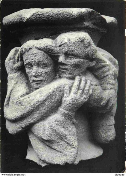 42 - Charlieu - Abbaye bénédictine de Charlieu - Chapiteau dépose au Cloître - Art Religieux - CPM - Voir Scans Recto-Ve