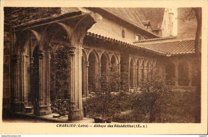 CPA Charlieu Abbaye Des Benedictins