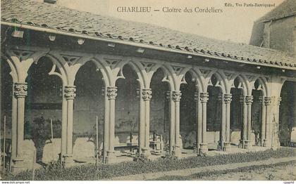 CPA Charlieu Cloitre des Cordeliers