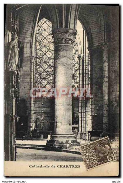 CPA Cathedrale de Chartres