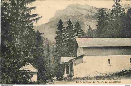 38 - Chartreuse - La Grande Chartreuse - La Chapelle Notre Dame de Casalibus - Animée - CPA - Voir Scans Recto-Verso