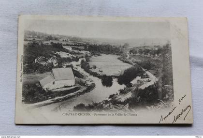 Château Chinon, panorama de la vallée de l'Yonne, Nièvre 58