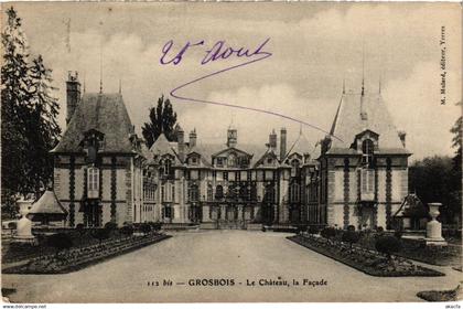 CPA Grosbois Le Chateau, la Facade FRANCE (1372316)
