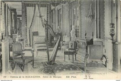 CPA Chateau de la Malmaison Salon de la Musique