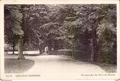 CPA Chateau Gontier Promenades du Bout du Monde