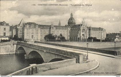 CPA Chateau Gontier Vue generale de l Hopital