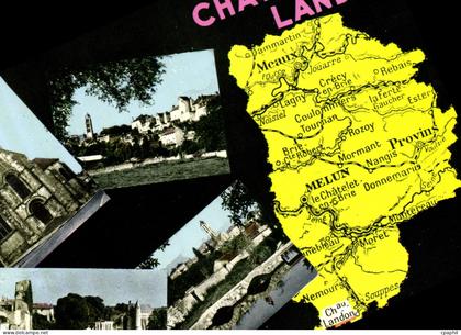CPSM Chateau Landon (S et M)