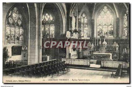 Chateau Thierry - Eglise Saint Crepin - CPA