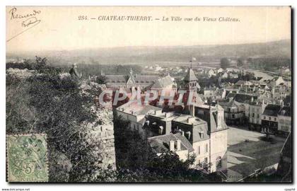 Chateau Thierry - La Ville vue du Chateau - CPA