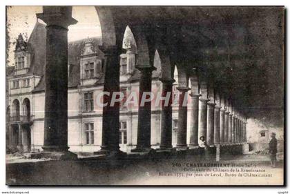 Chateaubriant - Colonnade du Chateau de la Renaissance - CPA