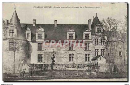 Chateaubriant CPA Facade orientale du chateau de la Renaissance 1537