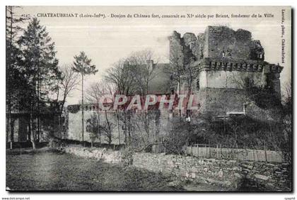 Chateaubriant - Donjon du Chateau Fort - CPA