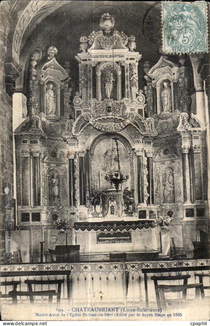 Chateaubriant - Eglise St Jean de Bere - CPA