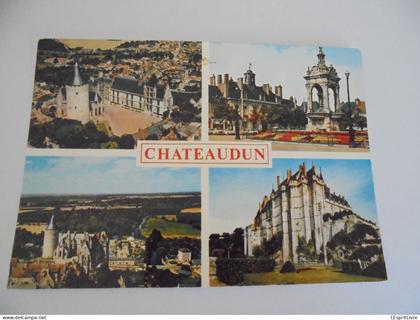 CHATEAUDUN Multi Vues Carte postale PK Post Kaart Card