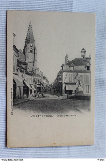 Châteaudun, rue Gambetta, Eure et Loir 28