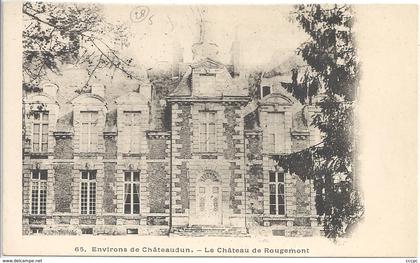 CPA Environs de Chateaudun Château de Rougemont
