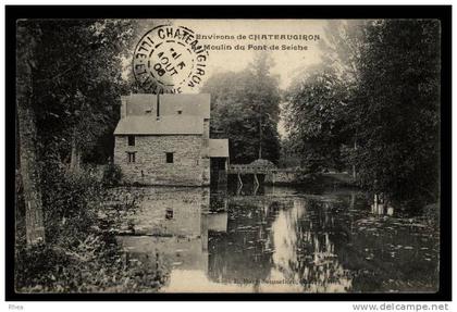 35 Châteaugiron moulin a eau D35D K35069K C35069C RH502558