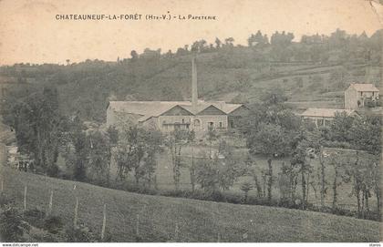 CHATEAUNEUF LA FORET - La Papeterie