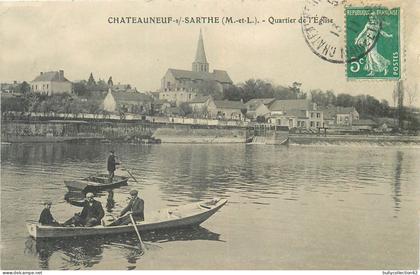 CPA Châteauneuf sur Sarthe 49/173