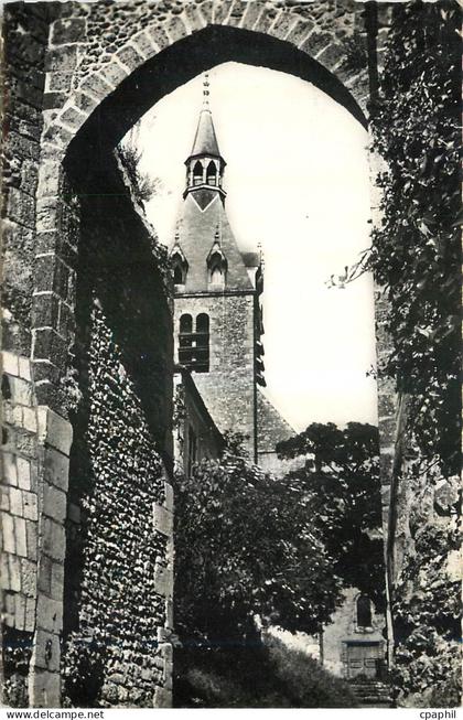 CPM Chateaurenard Loiret L'Eglise Vue des Ruines de l'Ancien Chateau