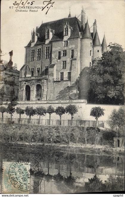 CPA Chateauroux Chateau Raoul