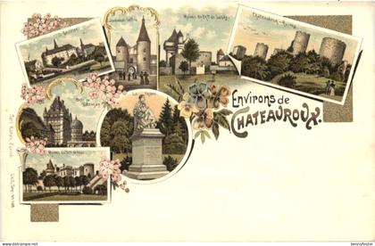 Environs de Chateauroux - Litho