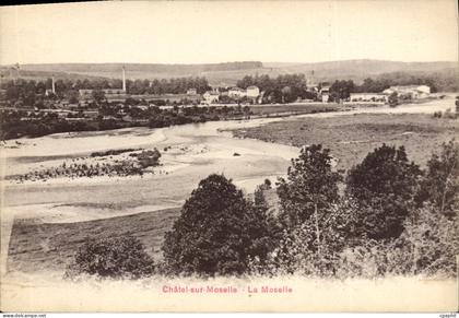 CPA Chatel Sur Moselle La Moselle