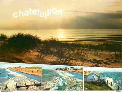 17 - Chatelaillon-Plage - Multivues - Coucher de Soleil - Effet de Vagues - CPM - Voir Scans Recto-Verso