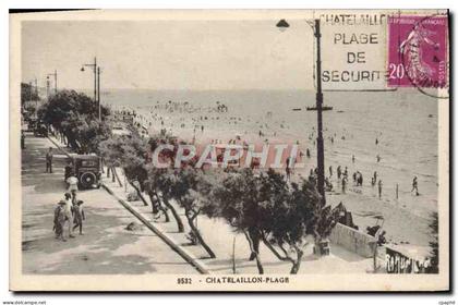 CPA Chatelaillon Plage Cachet Daguin Plage de Securite