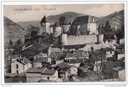Châteldon, vue générale, éd. Gironde