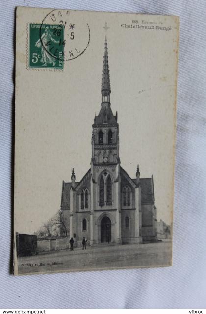 Cpa 1914, environs de Chatellerault Dangé, Vienne 86