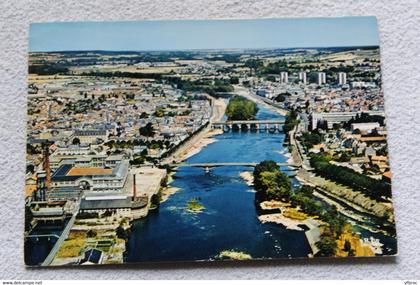 G638, Cpm 1981, Chatellerault, vue générale aérienne, Vienne 86