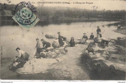 CHATELUS MALVALEIX   LAVANDIERES