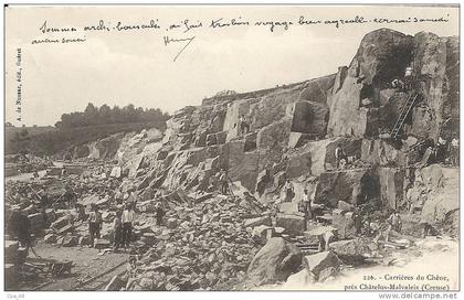 Creuse- Carrières du Chêne, près Châtelus-Malvaleix, Rare.